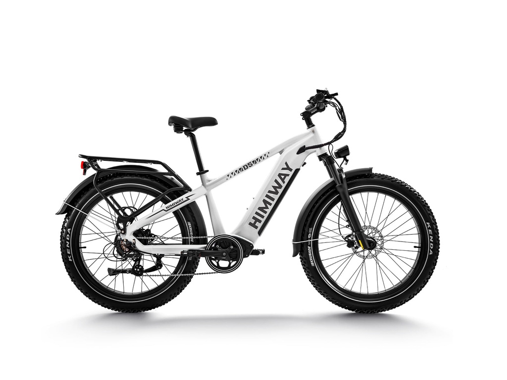Himiway D5 (Zebra) Color White - Tiki EV